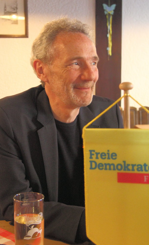 FDP Ortsvorsitzender Peter Kolb
